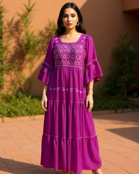 Alondra Handmade Telar Loom Dress.