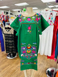 Puebla Green Plus Size Dress
