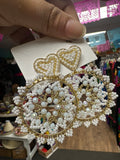 Handcrafted Beaded Earrings Gold Plated