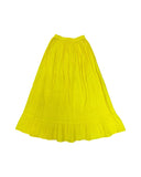 Mexican Long Skirt Yellow