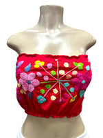 Strapless Handmade Crop Top