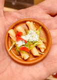 Mini Food Plates - Ofrenda Decorations for Day of the Dead Altar