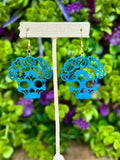 Catrina Wooden Earrings - Cielito Lindo