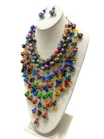Jarritos Multicolor Maxi Necklace & Earrings