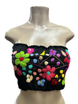 Strapless Handmade Crop Top