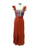 Santo Domingo Loomed Maxi Dress