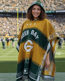Green Bay Packers Hooded Poncho