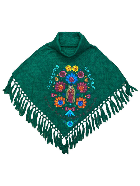 Lady of Guadalupe Poncho Green