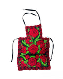 Chiapas Floral Embroidered Apron