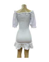 Maribel Mexican White Dress