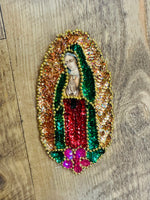 Lady of Guadalupe Sequined Patch