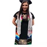 Serape Grad Stole Scarf Belt