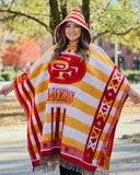 San Francisco 49ers Hooded Poncho