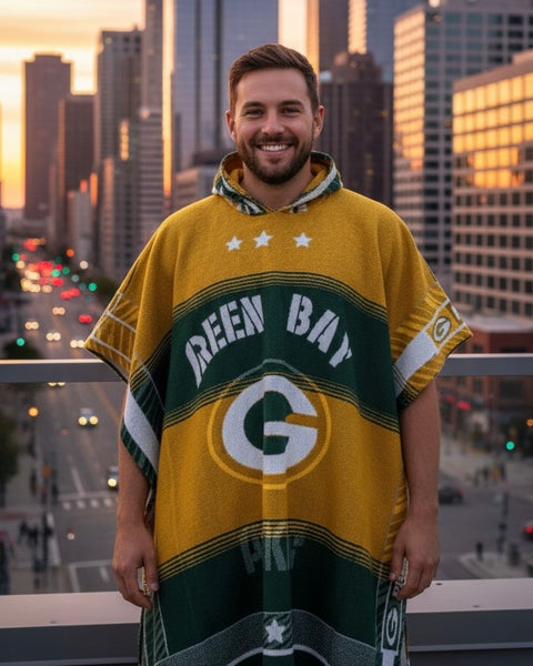 Green Bay Packers Hooded Poncho