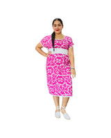Mexican Jalapa Midi Dress