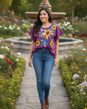 Erica Sunflower Mexican Top