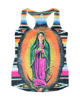 La Virgen de Guadalupe Graphic Tank Top Shirt - Cielito Lindo