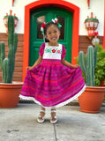 Mexican Serape Girl Dress