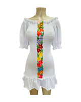 Maribel Mexican White Dress