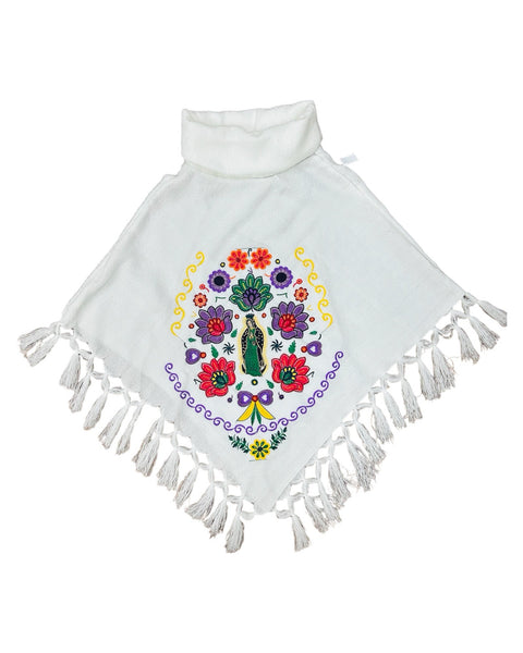 Lady of Guadalupe Poncho White