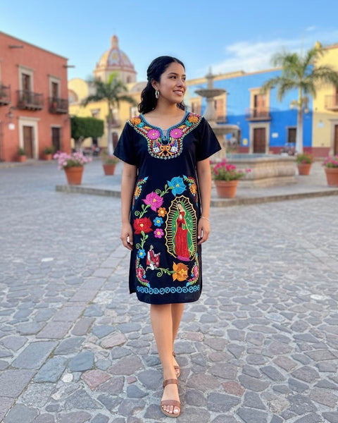 Virgen Embroidered Dress