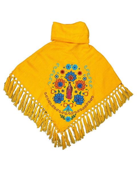 Lady of Guadalupe Poncho Yellow