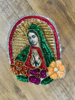 Lady of Guadalupe Sequined Patch