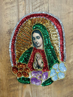 Lady of Guadalupe Sequined Patch