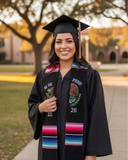 Mexican Serape Eagle Graduation Stole 2026 - Cielito Lindo