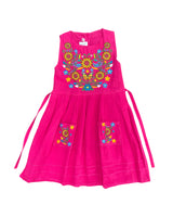 Mexican Girl Monarch Sunflowers Dress