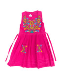 Mexican Girl Monarch Sunflowers Dress