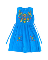 Mexican Girl Monarch Sunflowers Dress