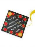 Embroidered Graduation Cap Class 2026 A mis Padres