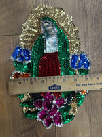 Lady of Guadalupe Sequined Patch