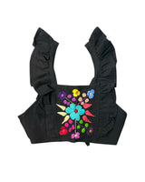 Mia Embroidered Crop Top