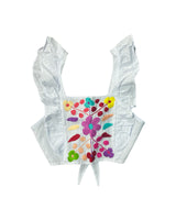 Mia Embroidered Crop Top