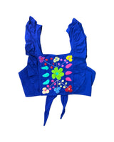 Mia Embroidered Crop Top