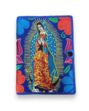 Guadalupe Embroidered Notebook Cover