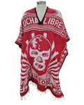 Mexican Poncho Blue Demon Unisex