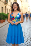 Aurora Dress Blue