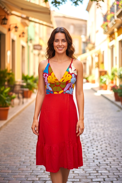 Aurora Dress Red