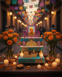 Day of the Dead Altar - 18 pc set Medium Ofrenda 19” x 12”