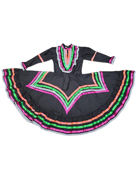 Jalisco Folklorico Children's Dress Cielito Lindo Jalisco Folklorico Children's Dress Cielito Lindo