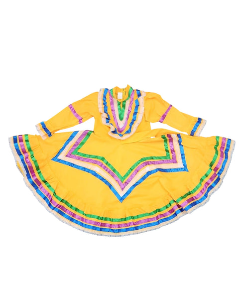 Jalisco Folklorico Children's Dress – Cielito Lindo Jalisco Folklorico Children's Dress – Cielito Lindo