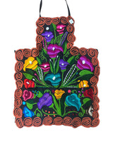 Chiapas Floral Embroidered Apron