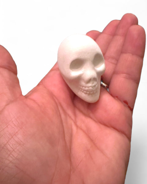 White Skull Day of the Dead Decor