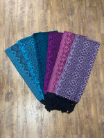 Mexican Maxi Scarf & Shawl Teal
