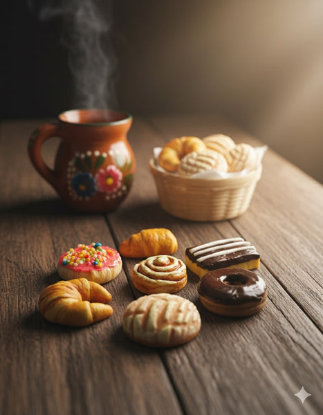 Mini Pan Dulce Para Ofrendas 5 Pc
