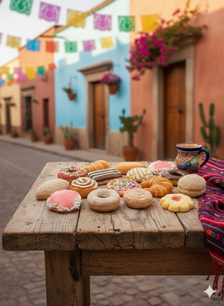 Small Pan Dulce Para Ofrendas 2 Pc