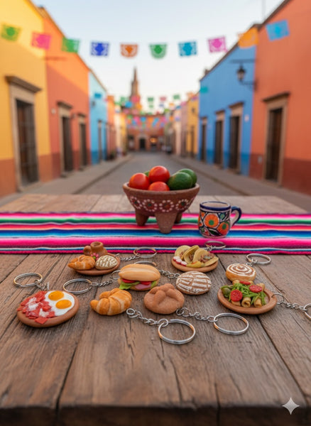 Antojitos Mexicanos Keychains